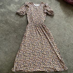 NWOT Boden dress, midi/maxi length. U.S. size 6